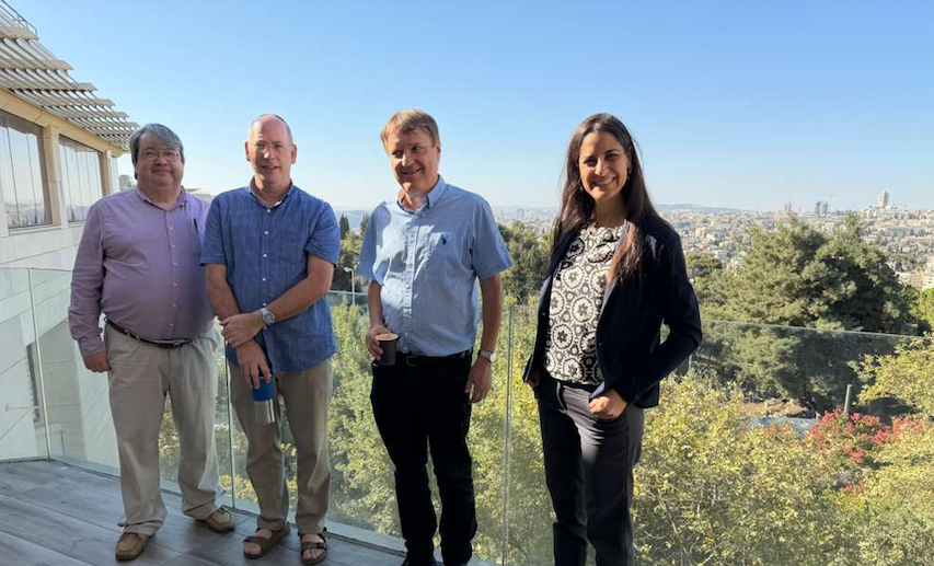 מפגש עם לארי ברוק ומייסדי חברת קומפדיה